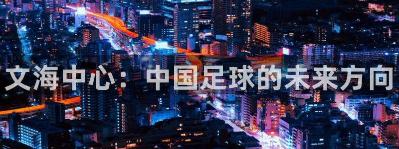 搜球体育官网网址：文海中心：中国足球的未来方向